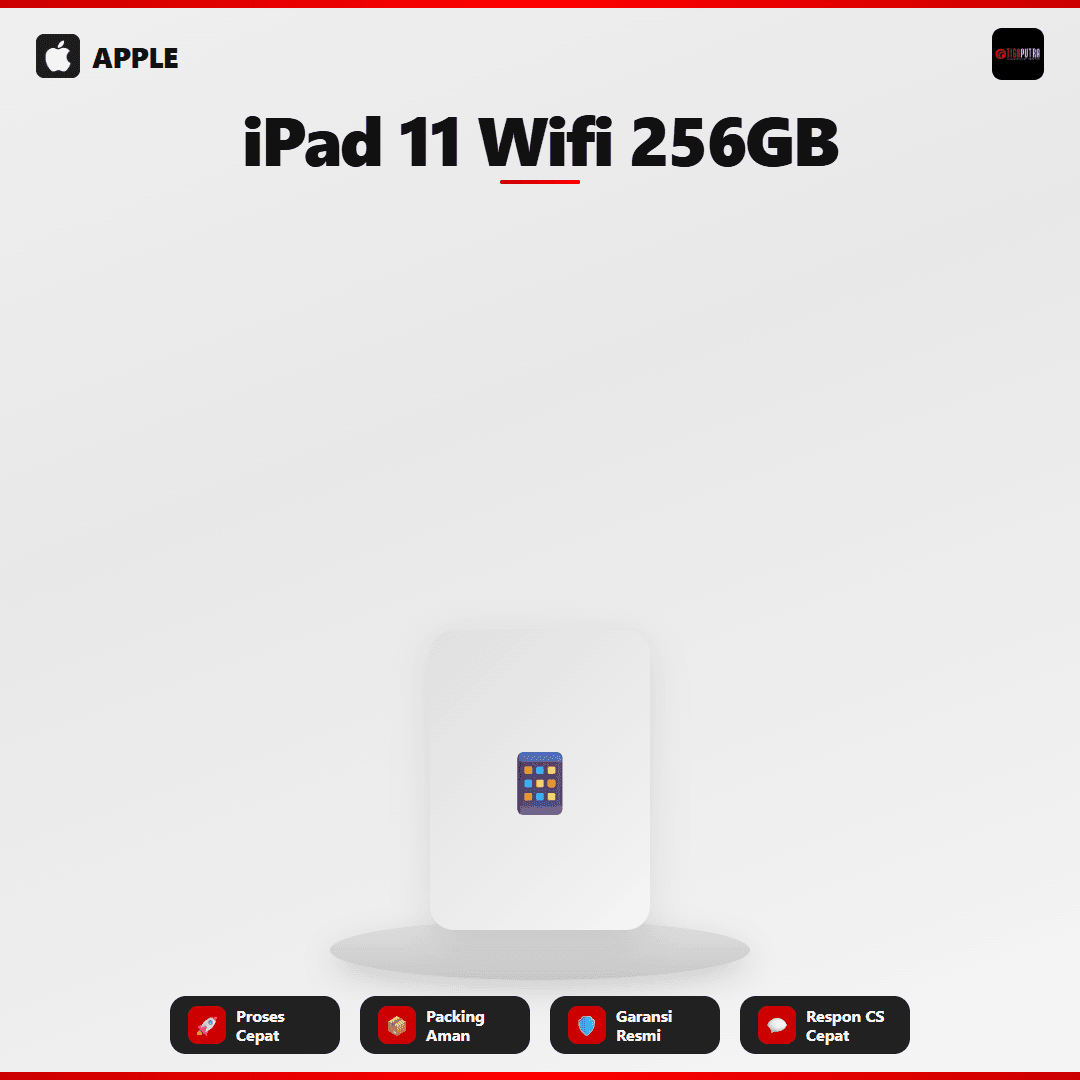 IPAD 11 WIFI 256GB TAM BLUE