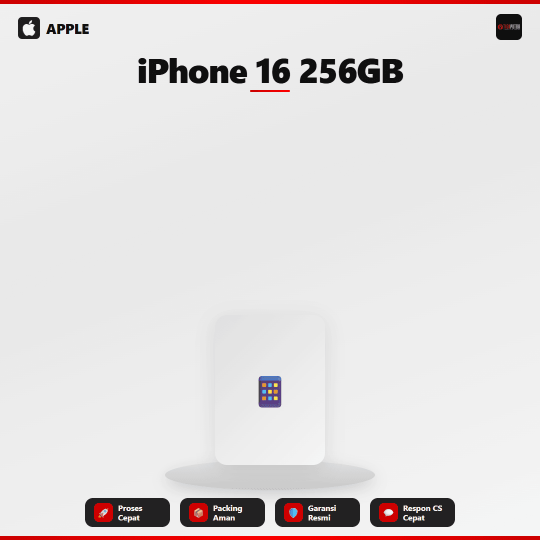 IPHONE 16 256GB GDN BLACK