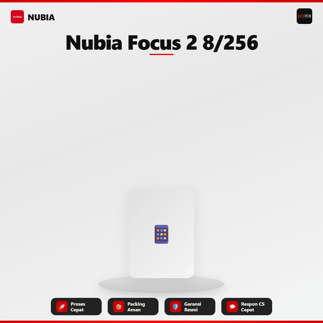 NUBIA FOCUS 2 8/256 BLACK